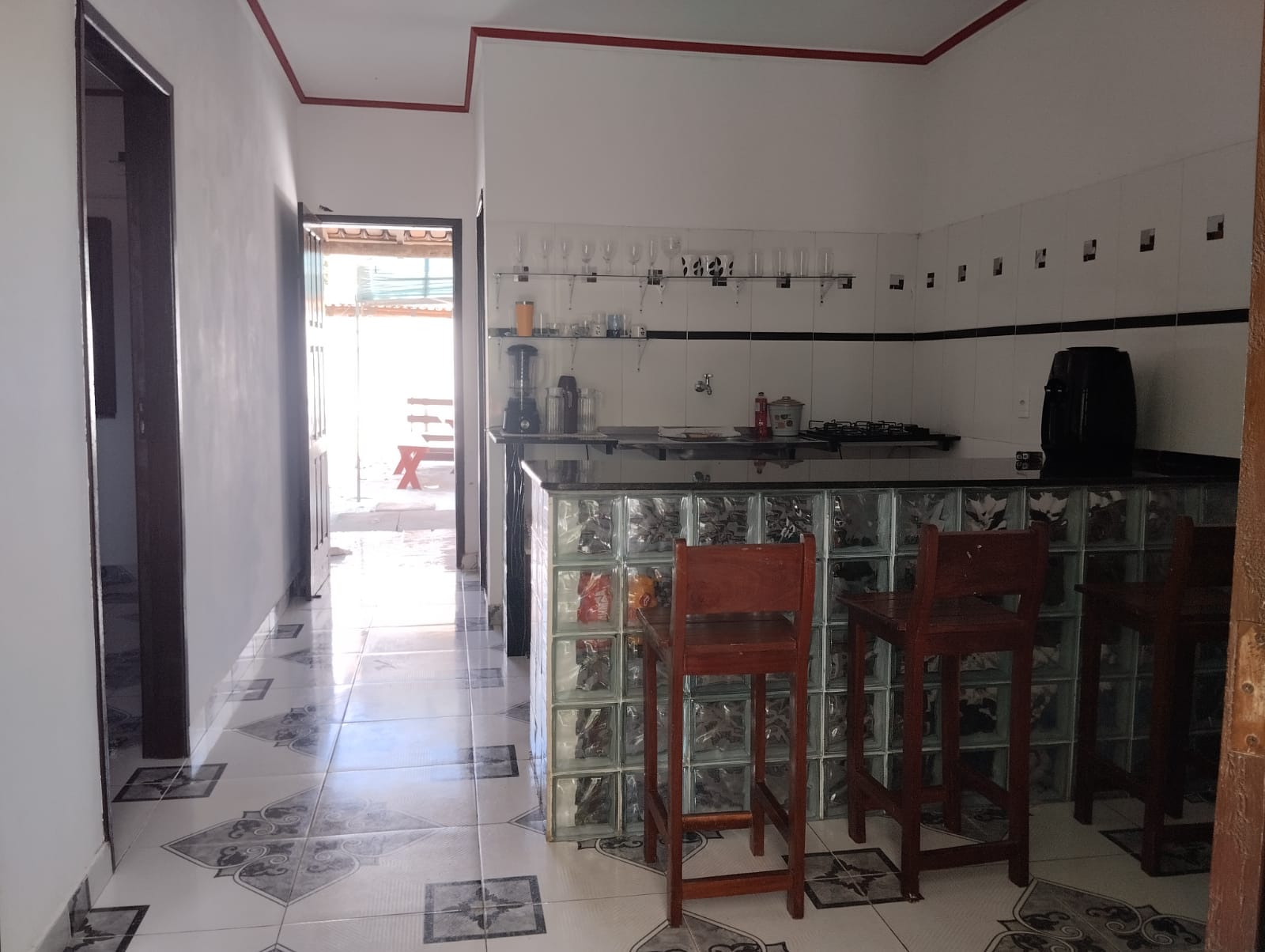 Cozinha americana equipada